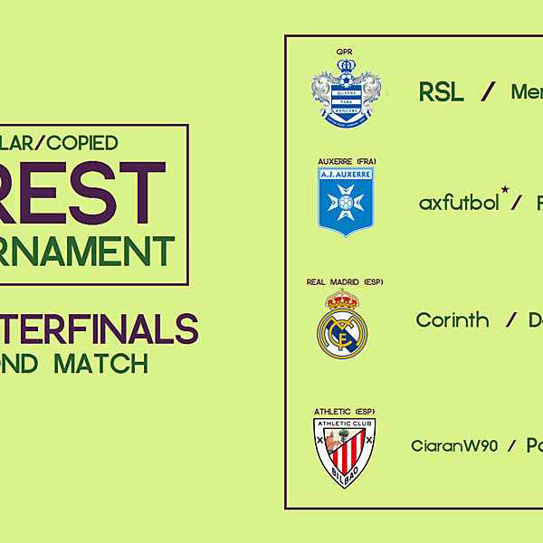 ●QUARTERFINALS - 2nd MATCH●