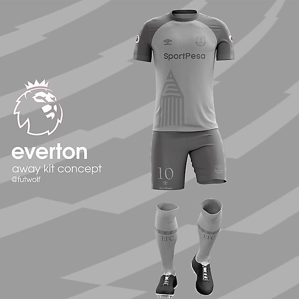 Everton Away Kit 2017/18 prediction
