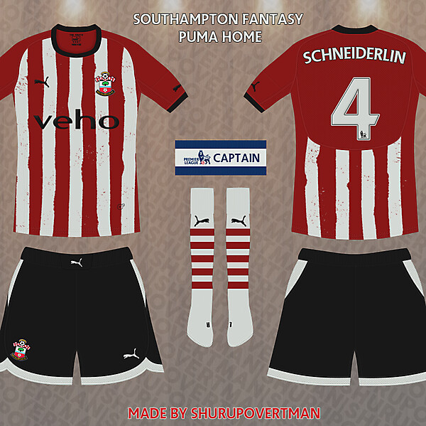 Southampton Fantasy Puma Home - Slim Fit