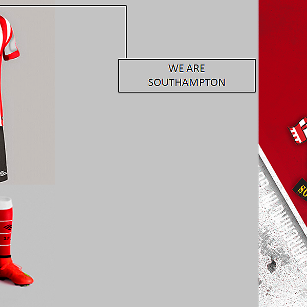 Southampton Umbro kit