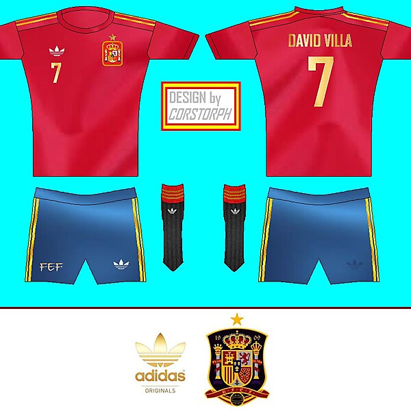 adidas ORIGINALS Spain Home Kit