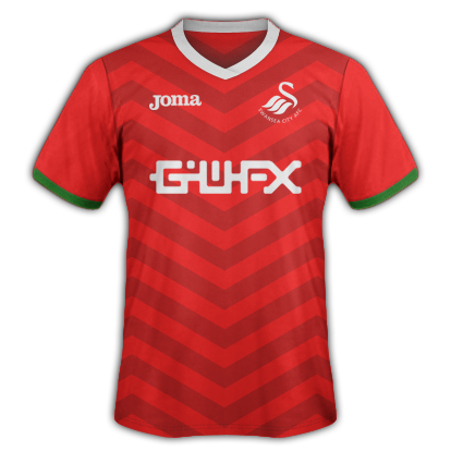 Swansea City 2016-17 Joma Away Kit