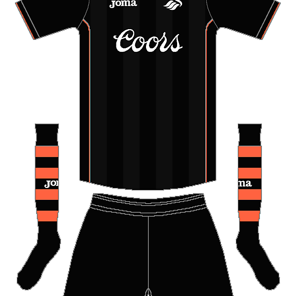 Swansea Joma Away Kit