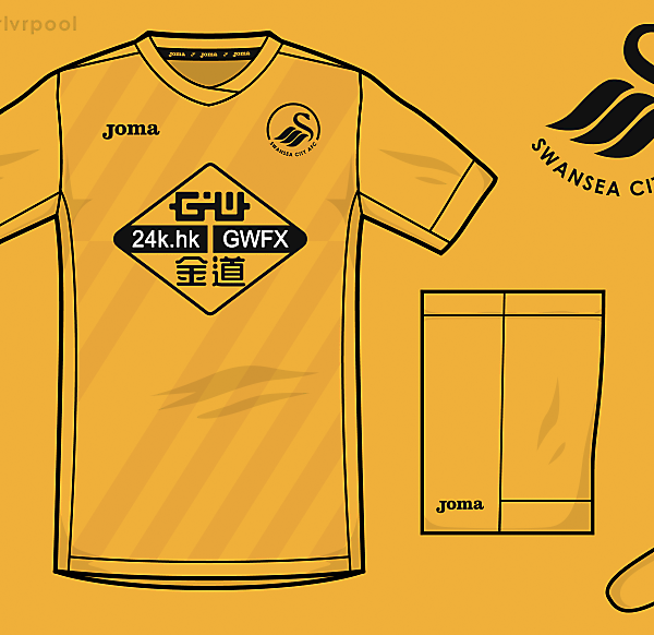 Swansea Joma Third Kit