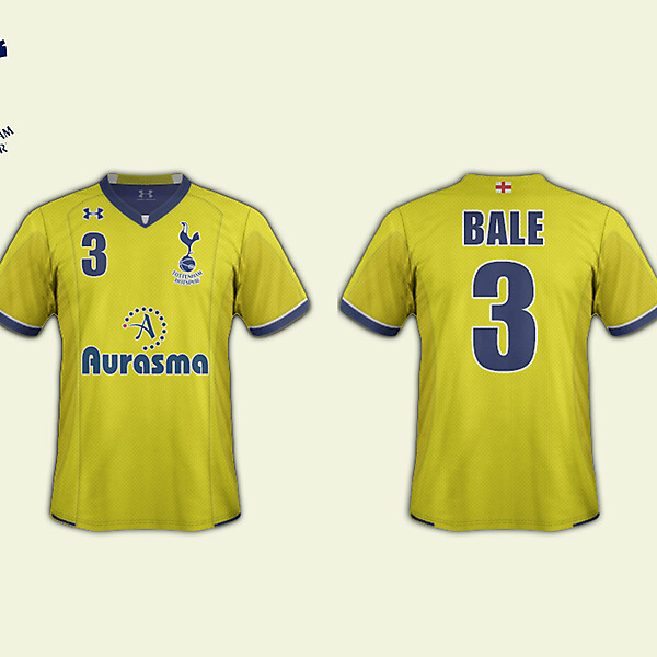 Tottenham Hotspur 2012-13 Under Armour Yellow Fourth (4th) Kit Competition (closed)