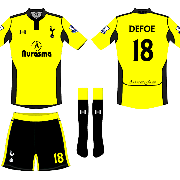 Spurs 4th Kit Design 2 - Wighty 93