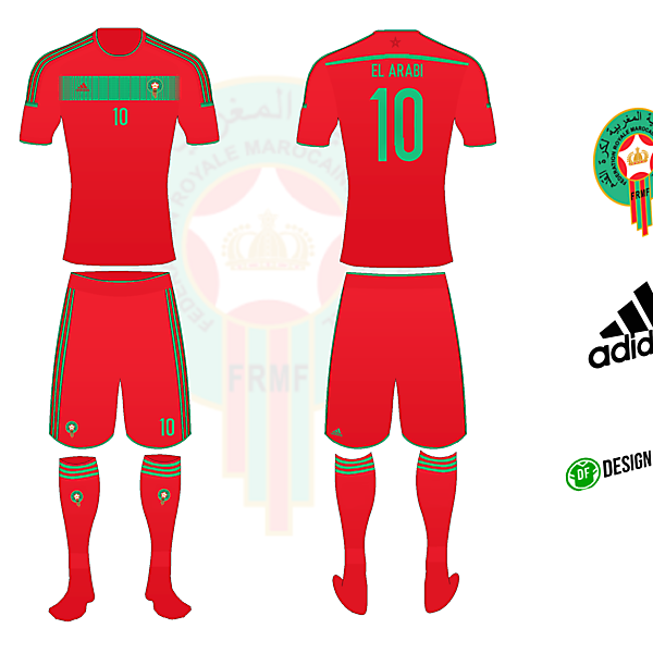 Morocco Home Kit #OA - World Cup Competition