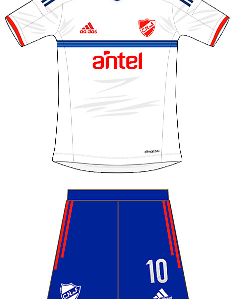 Home Kit Club Nacional de Futbol Adidas