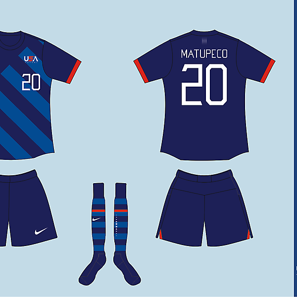 USA Futsal Home Away Version 01