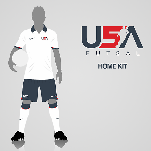 USA Futsal Home Kit