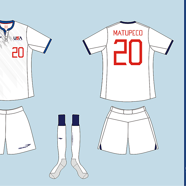 USA Futsal Home kit Version 02