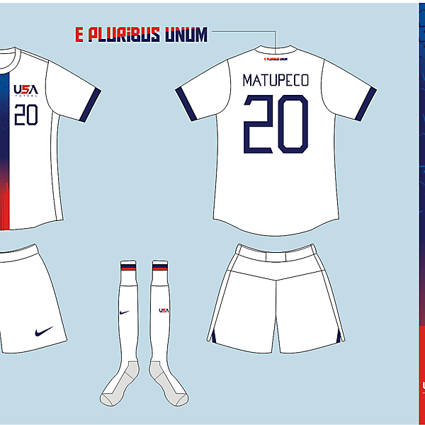 USA Futsal Home kit Version 04