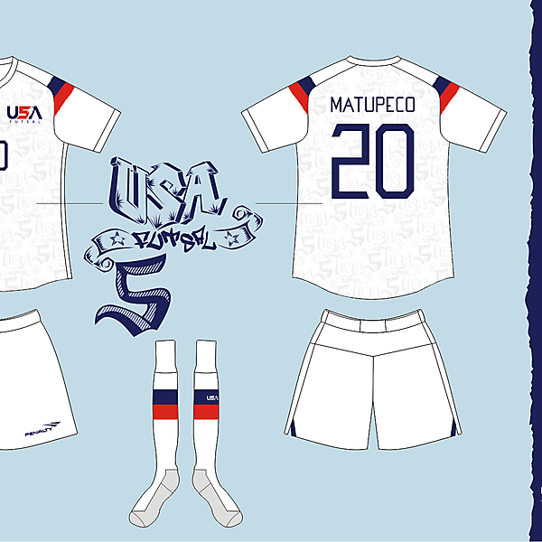 USA Futsal Home kit Version 06