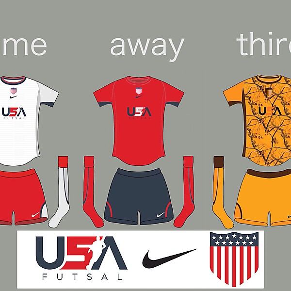 USA futsal kits