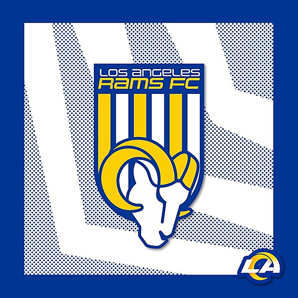 Rams Crest - Football