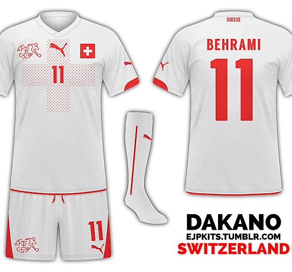 Switzerland Away