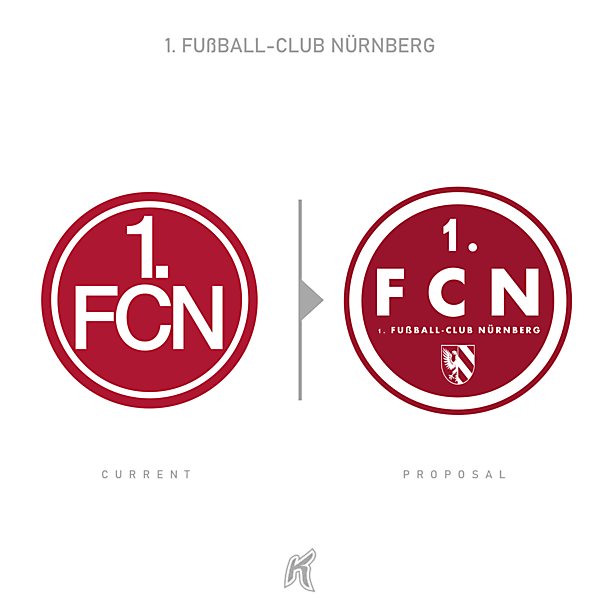 1. FC Nurnberg Logo Redesign