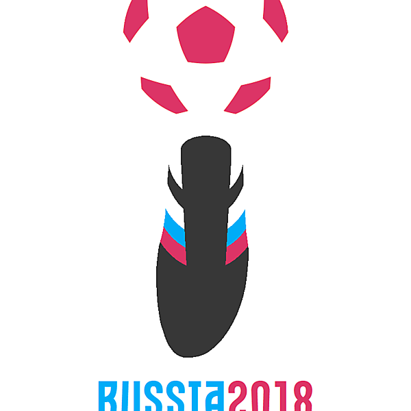 2018 Russia FIFA World Cup logo concept