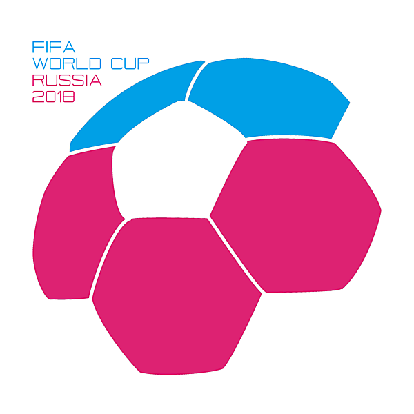 2018 Russia FIFA World Cup logo concept