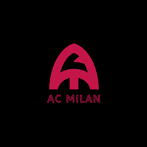 AC Milan alternative logo concept.