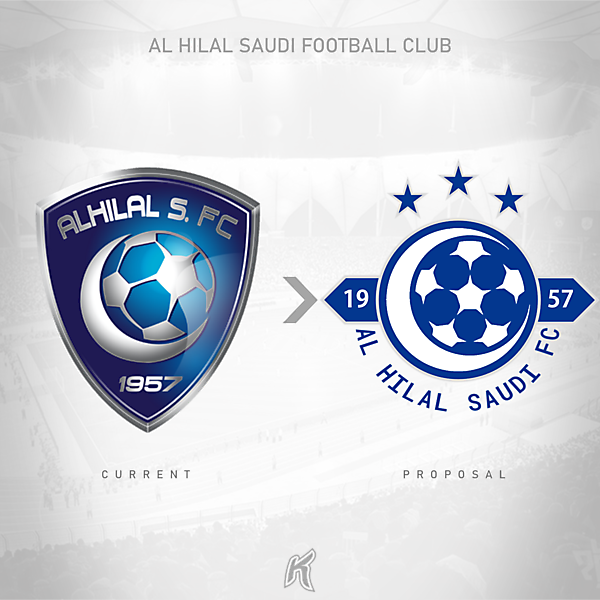Al Hilal Saudi FC Logo Redesign