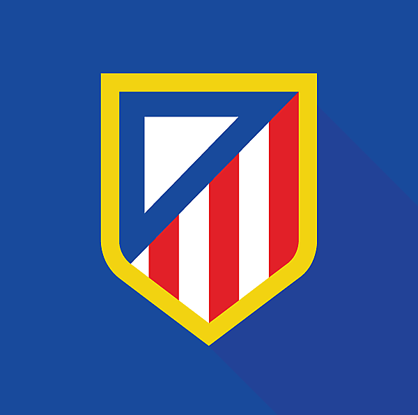 Atletico Madrid Logo (Minimalist)