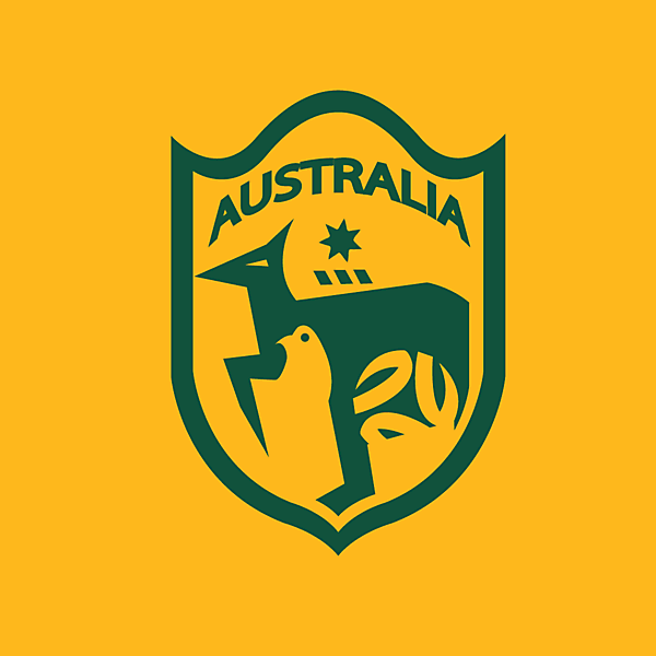 Australia concept logo