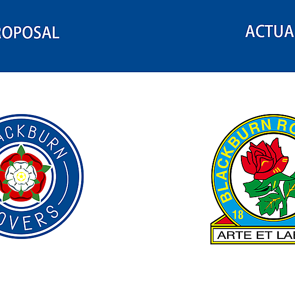 Blackburn Rovers - Logo redesign