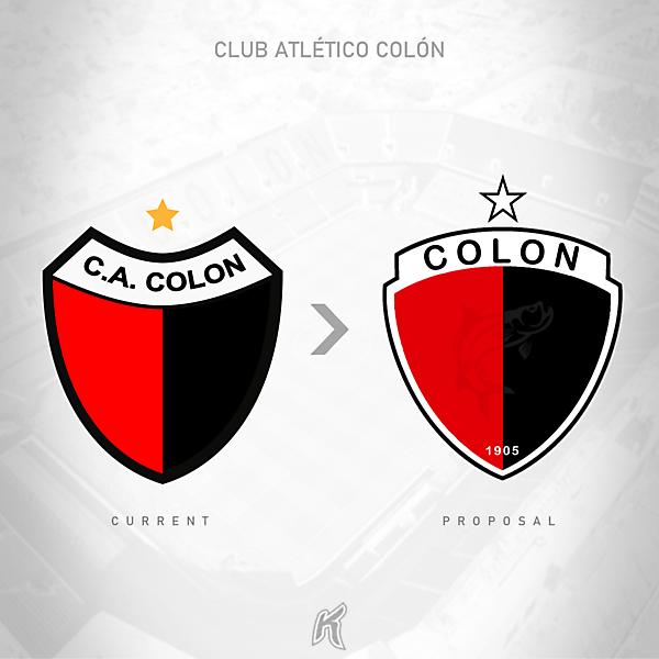 CA Colón Logo Redesign