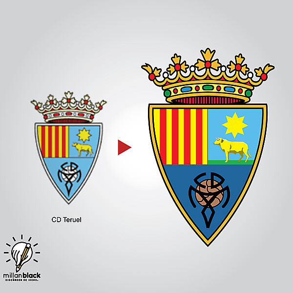 CD Teruel - Badge redesign