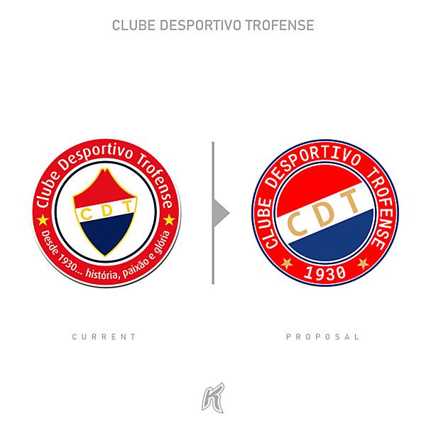 CD Trofense Logo Redesign