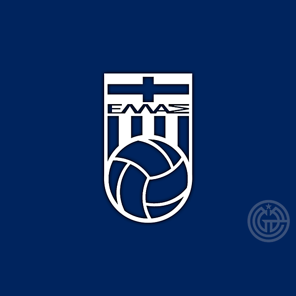 Concept 2 : GREECE NATIONAL FOOTBALL TEAM crests / logo redesign