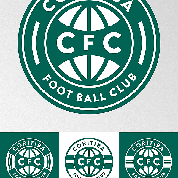 Coritiba FC - Brazil - crest redesign