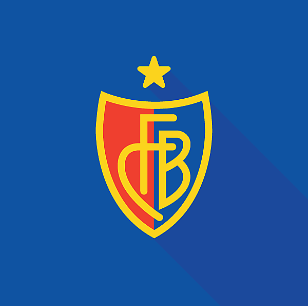 FC Basel 1893 Logo (Minimalist)