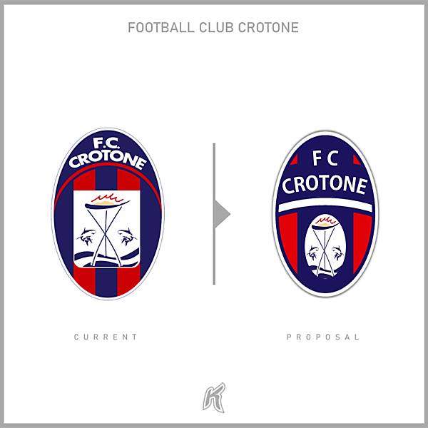 FC Crotone Logo Redesign