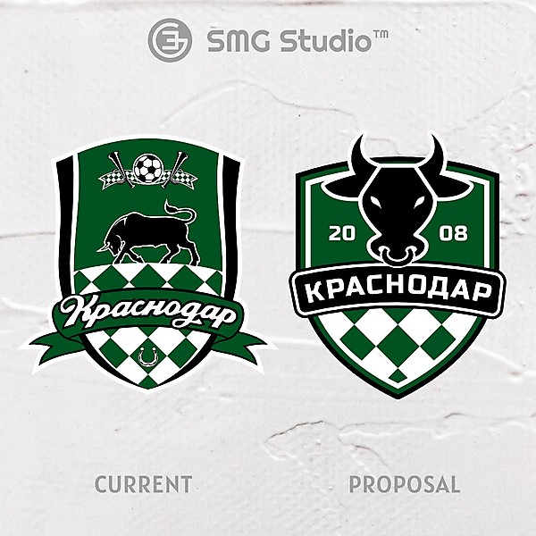 FC Krasnodar - Crest Redesign
