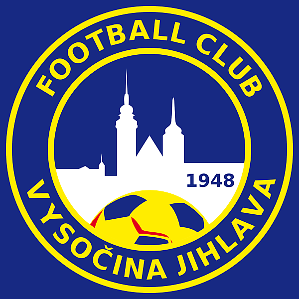 FC Vysočina Jihlava Logo/Crest Redesign Color