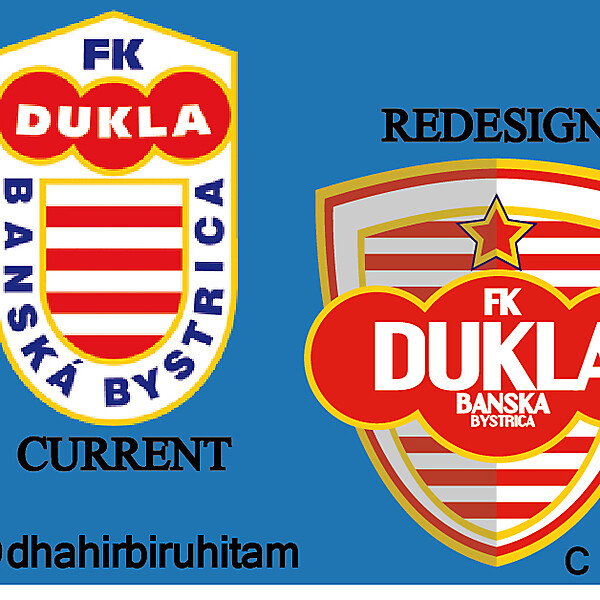 FK Dukla Banska Bystrica Redesign Logo Crest