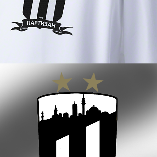 FK Partizan Beograd redesign