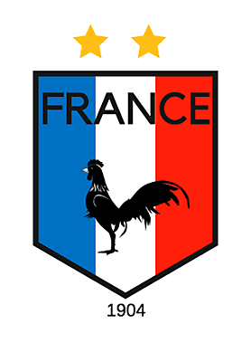 French Team Crest 2022 World Cup
