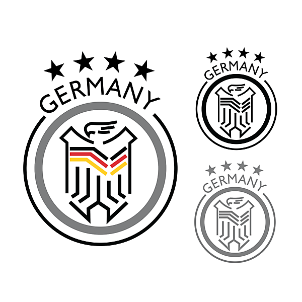 GERMANY LOGO FOOTBALL