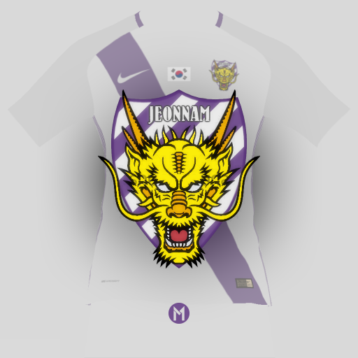 Jeonnam Dragons crest design 