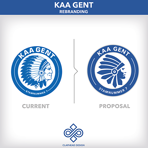 KAA GENT REBRANDING - CLAPHEAD DESIGN