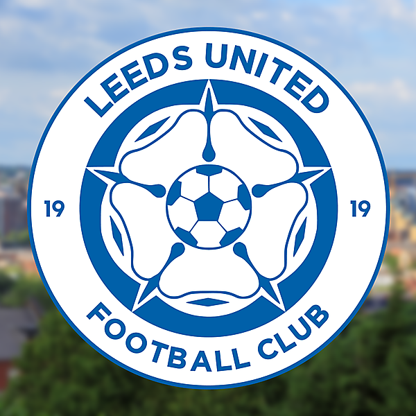 Leeds United crest based on modern English style