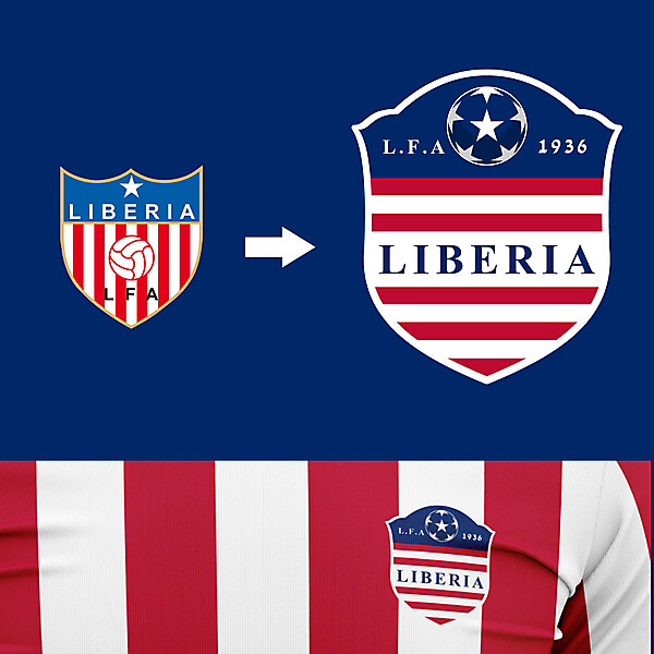 Liberia Crest Redesign