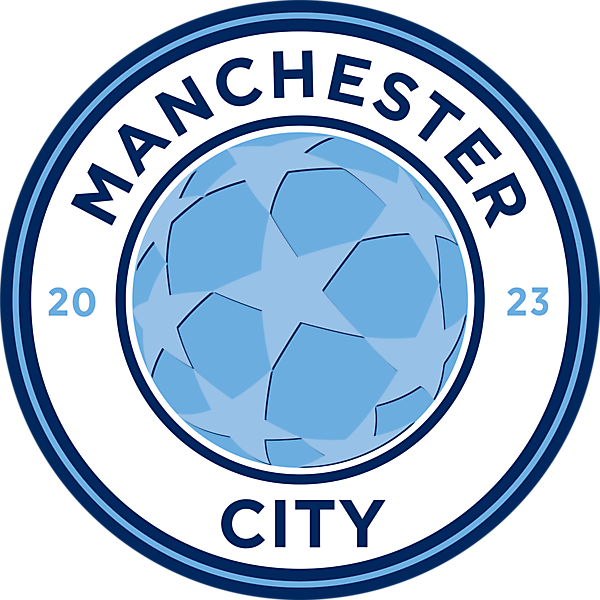 Man City Logo Concept Champions League Version