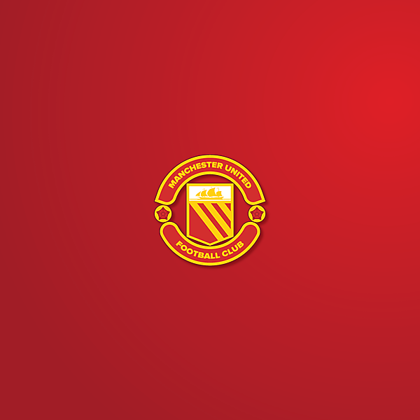 Man Utd 70' logo redesign