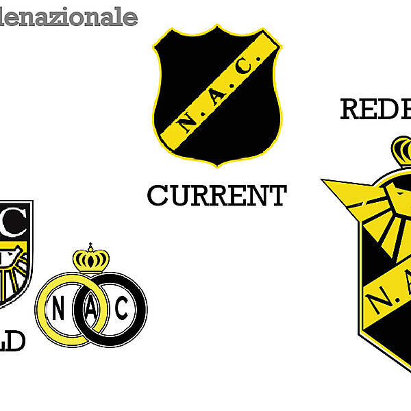 NAC Breda Fantasy Redesign Logo Crest