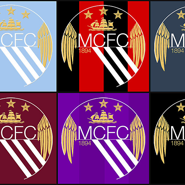 Reworked Man City crest - colours
