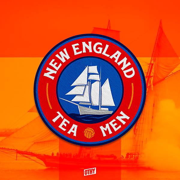 New England Tea Men - crest concept